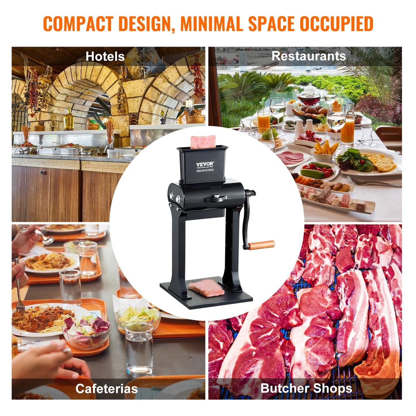 Commercial Stainless Steel Meat Tenderizer