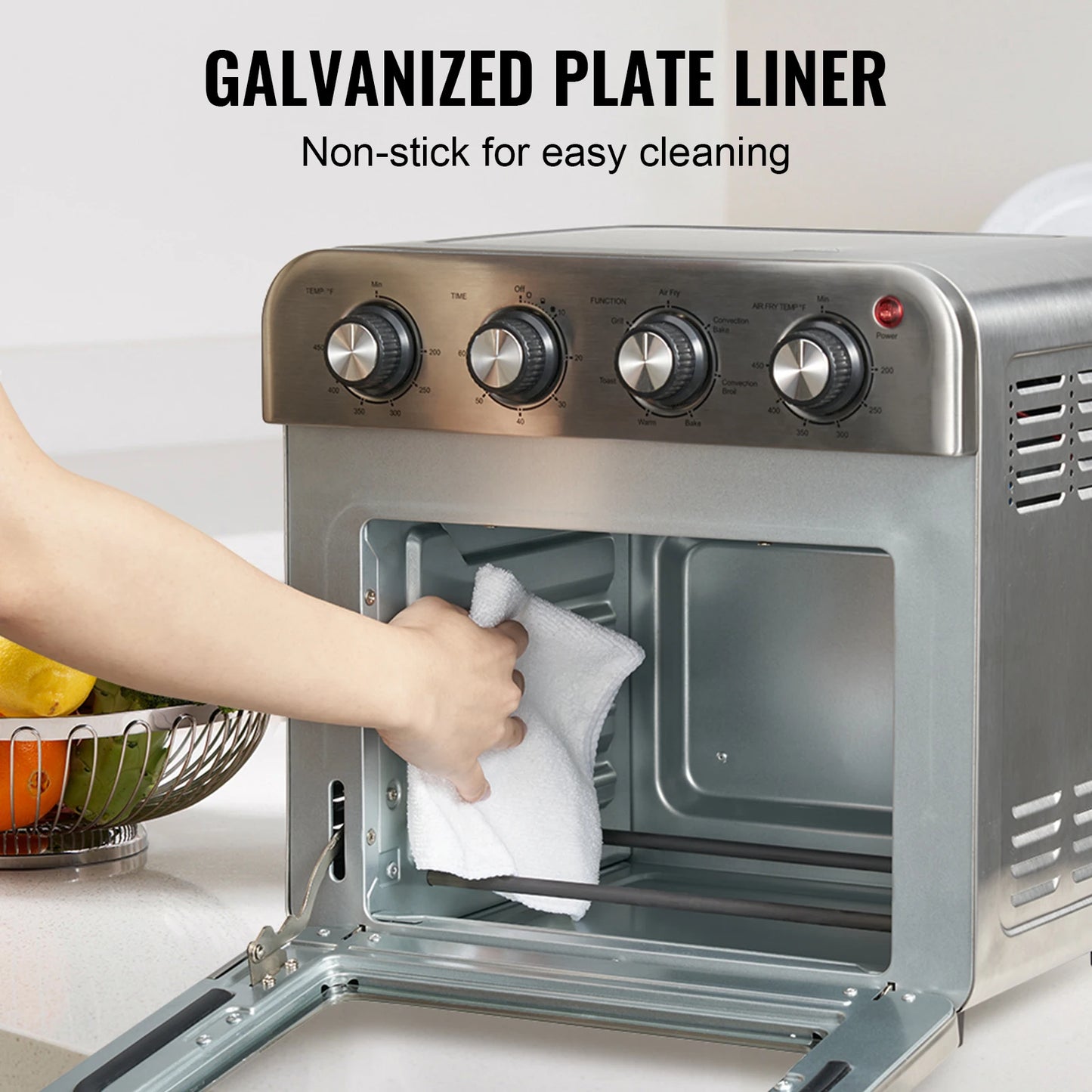 Stainless Steel Countertop Toaster Ovens/Air Fryer