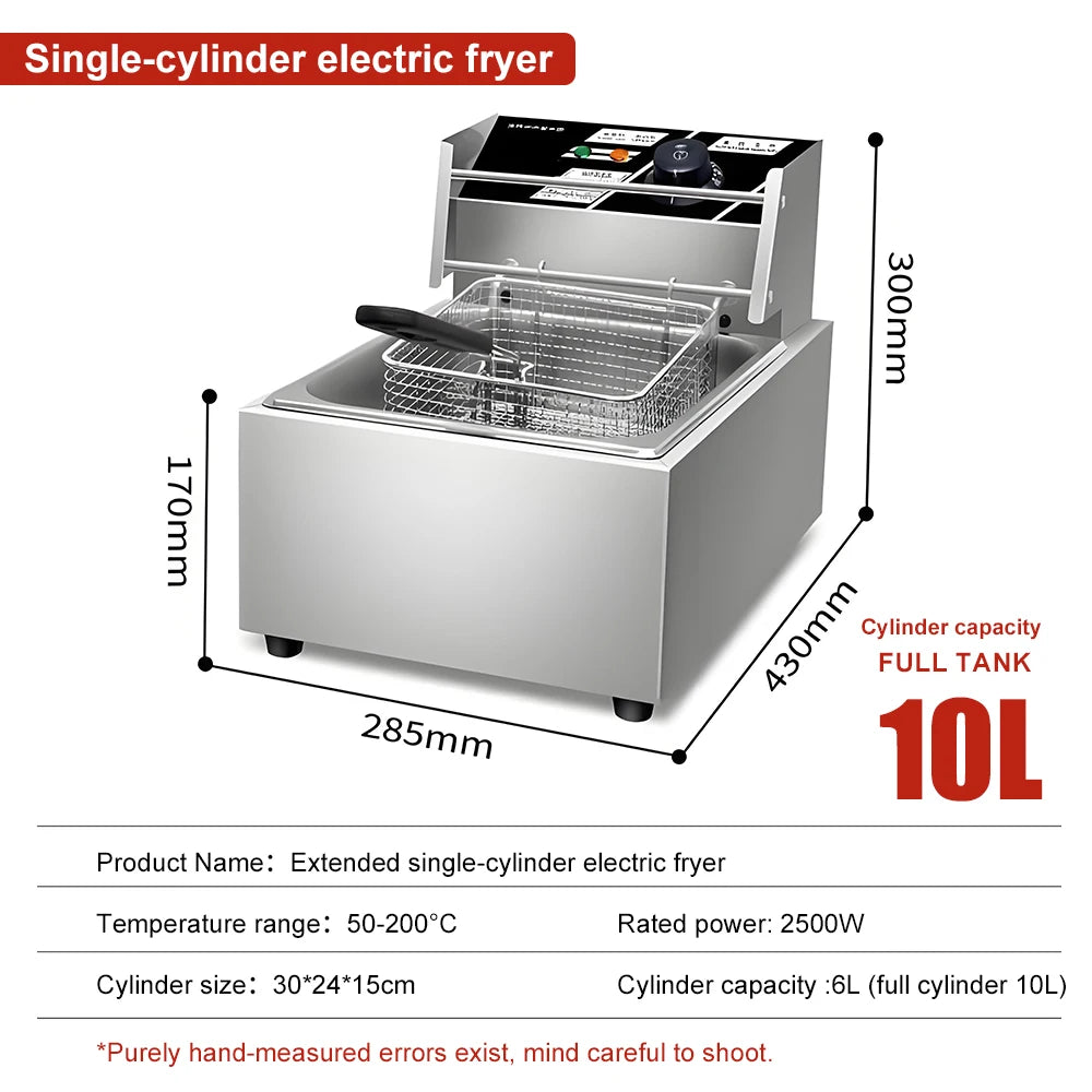 Electric Stainless Steel Electric Fryer