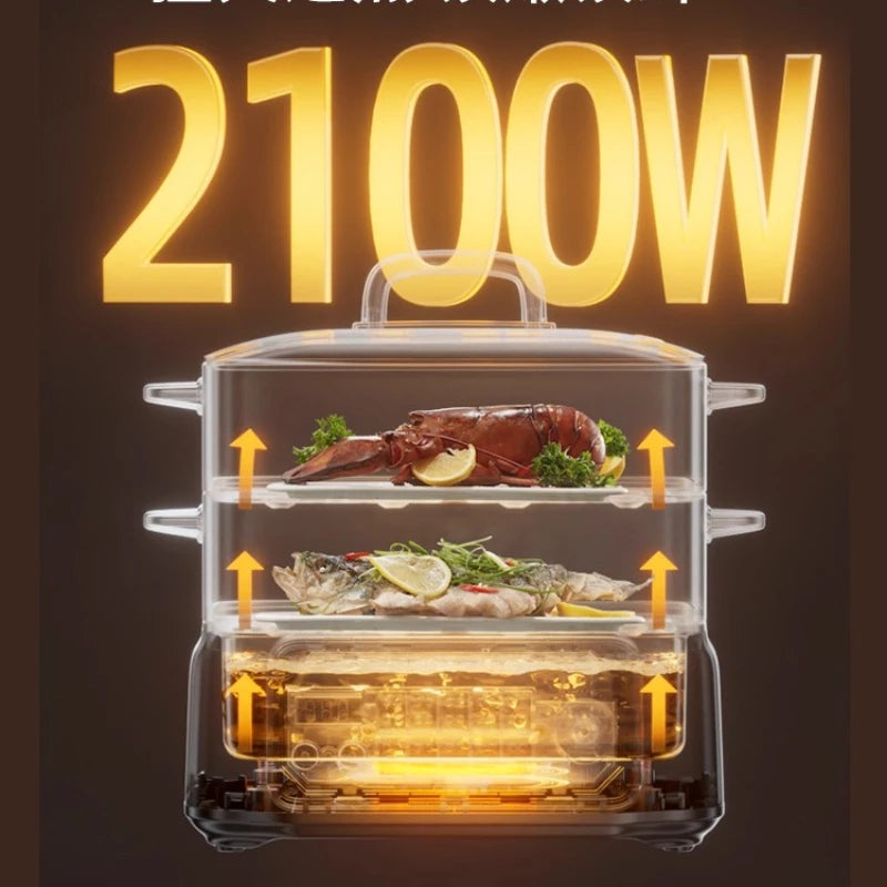 Electric Multi-Functional Steamer