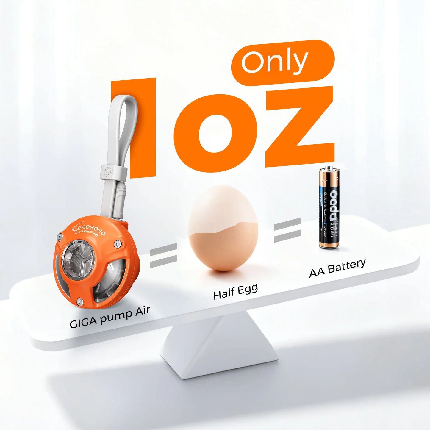 Ultra Light 28g Portable Mini Air Pump