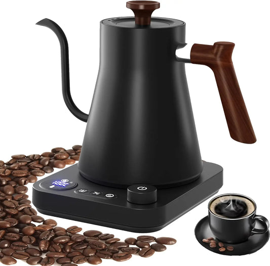 Electric Temperature Control Rapid Heating Gooseneck Kettle