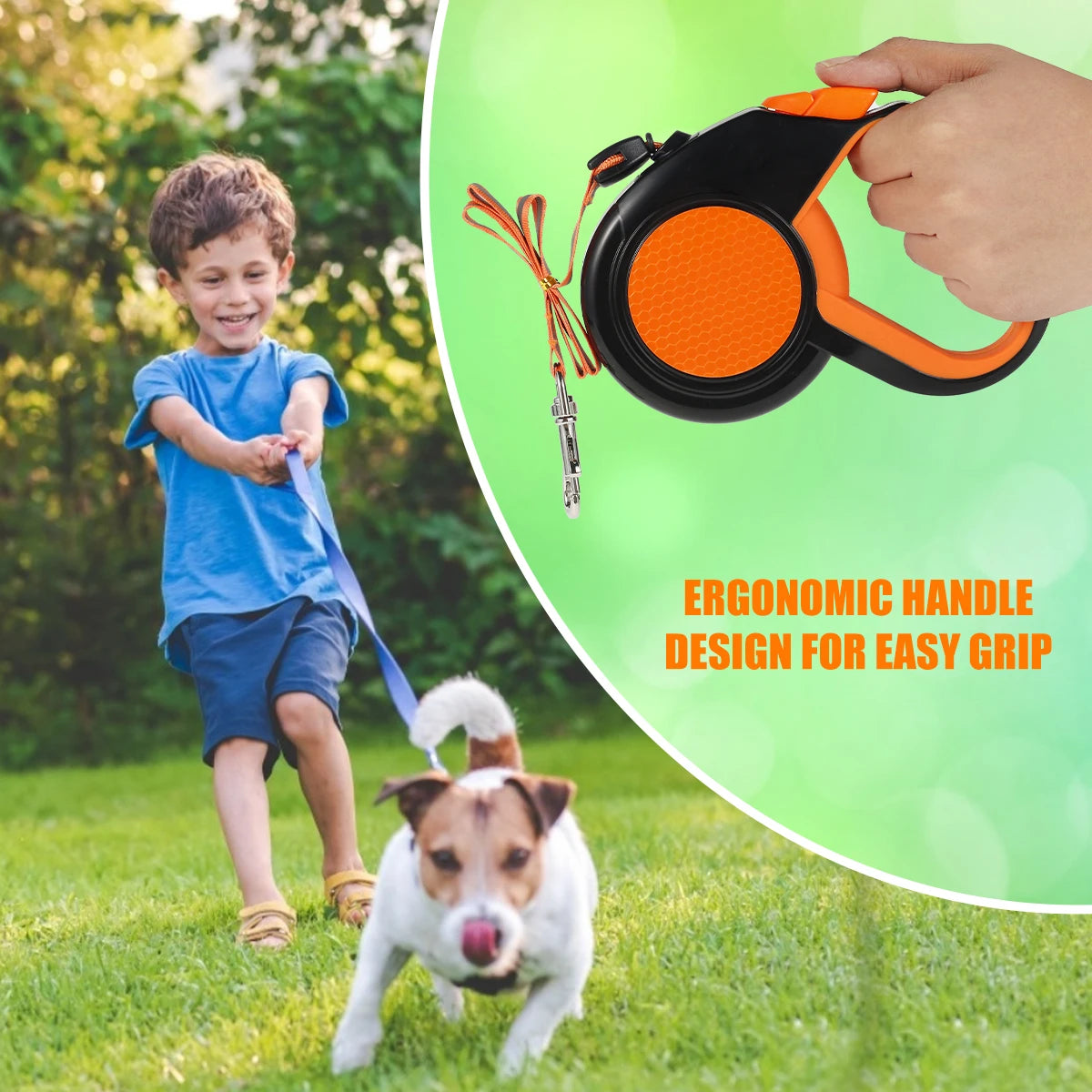 Retractable Heavy Duty Pet Walking Leash