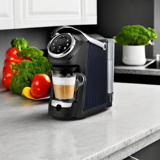 Single Serve All-in-One Espresso with Built-in Milk Frother