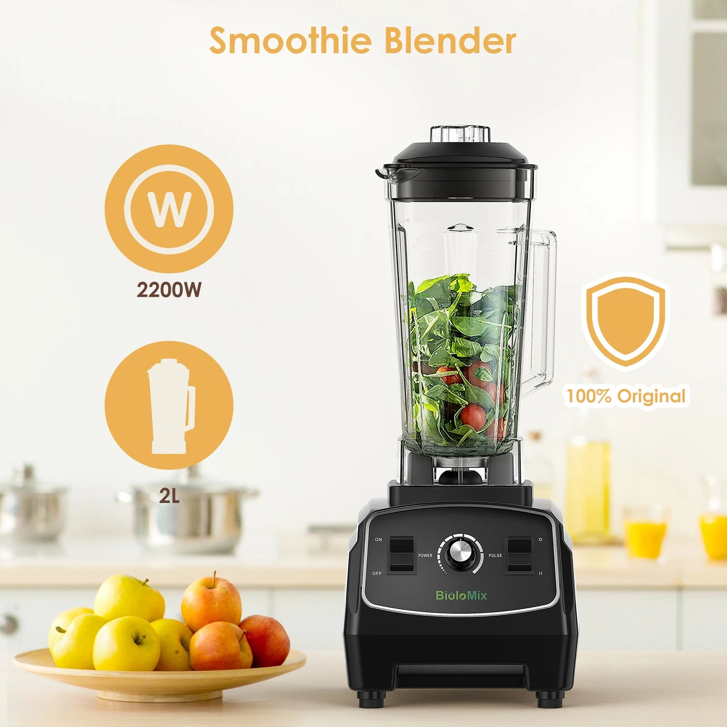 Heavy Duty Commercial Grade Blender/Food Processor