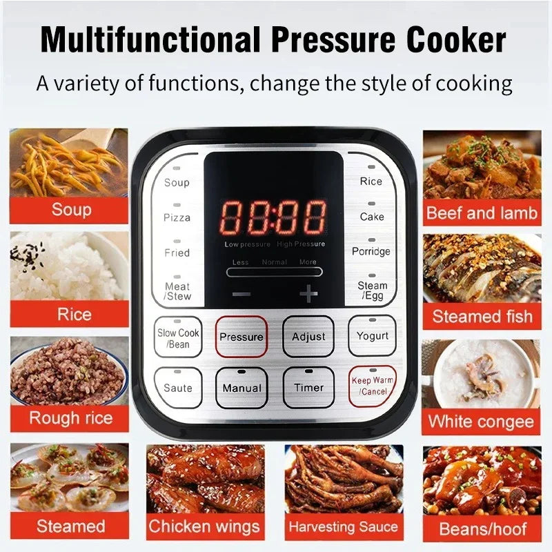 Electric Stainless steel Pressure Cooker