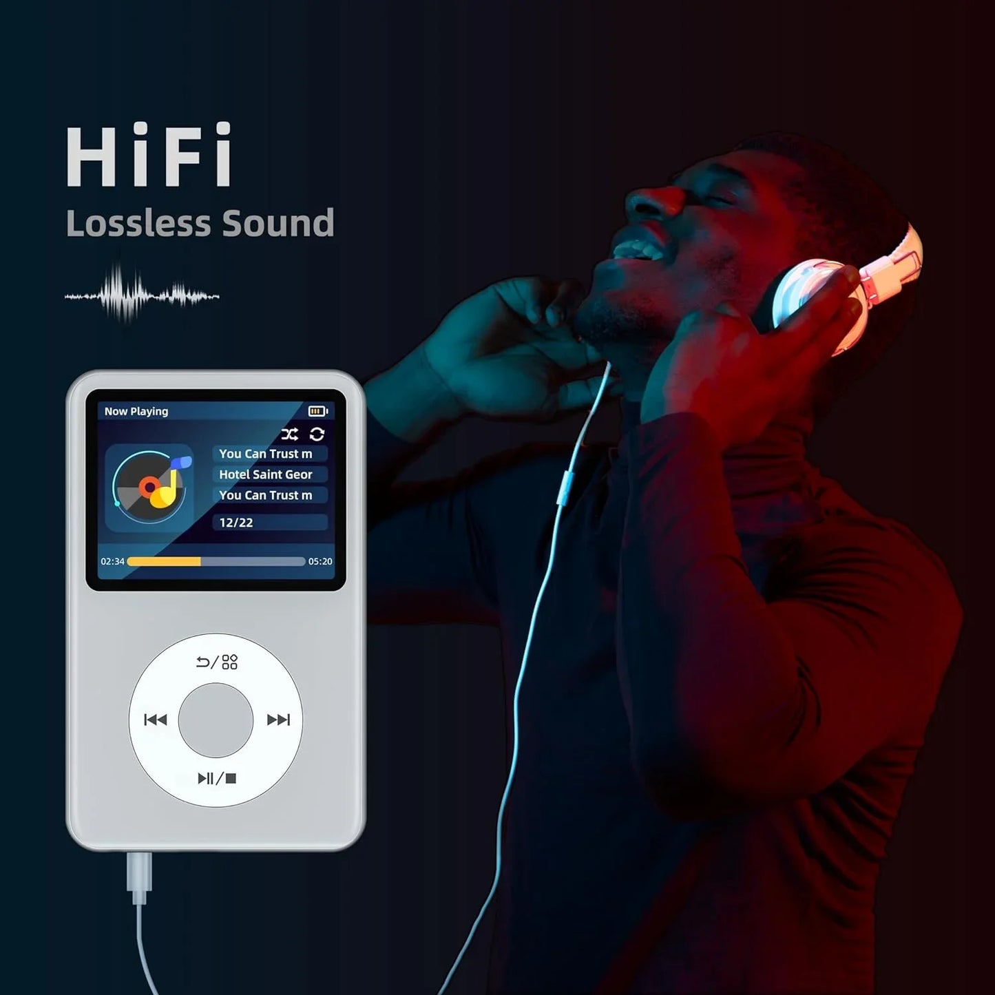 Portable MP3 Bluetooth Player