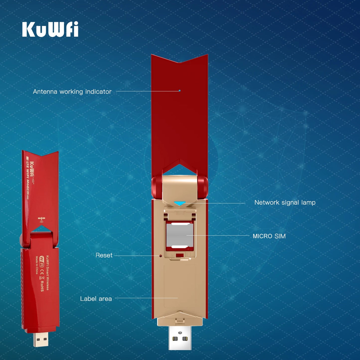 4G LTE Router Modem Wireless Wifi Hotspot
