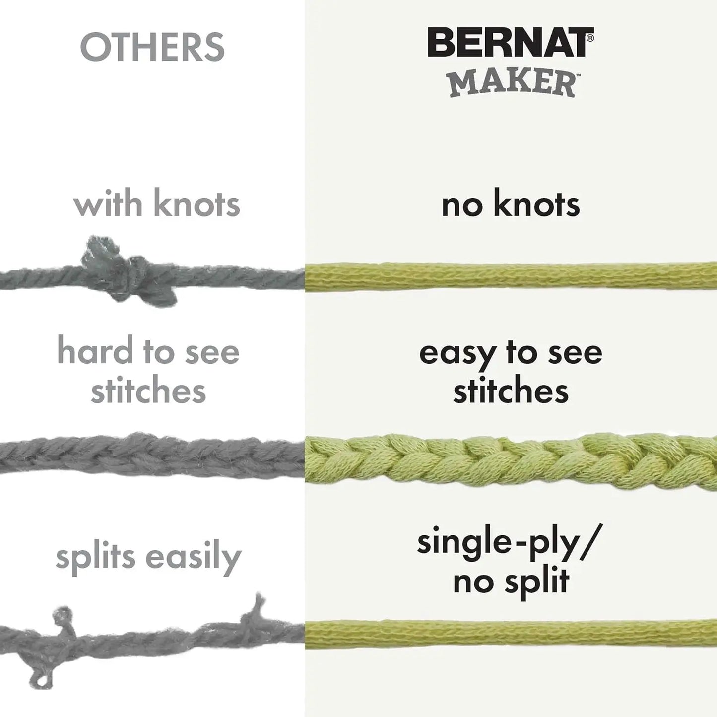 Bulky Cotton Nylon Yarn for Knitting Crochet Amigurumi