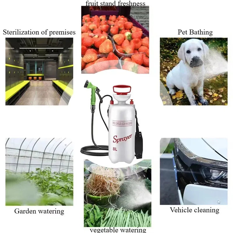 Portable Camping Shower/Car Wash Water Gun