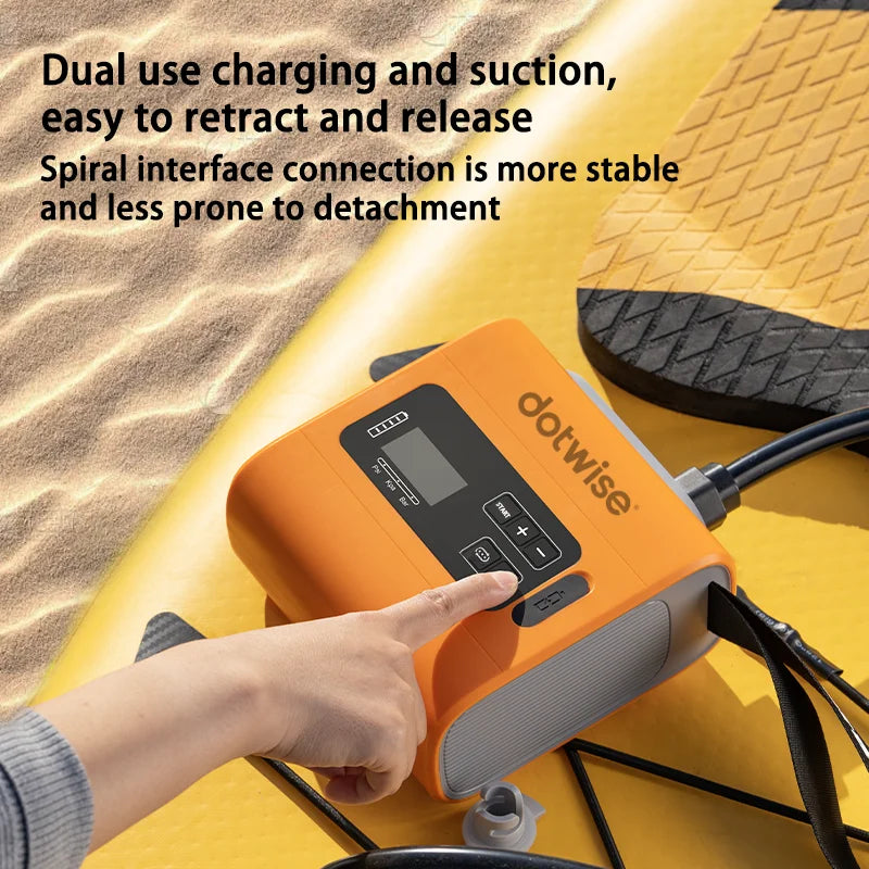 High Flow Wireless Portable Outdoor Camping Pump