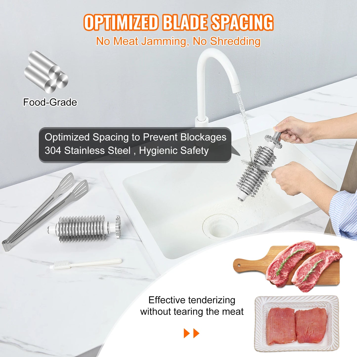 Commercial Meat Tenderizer for Pork Chicken Fish