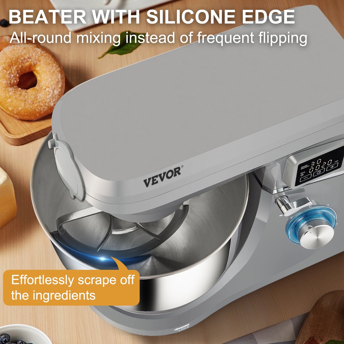 5 IN 1 Stand Mixer Multifunctional Electric Mixer with 6 Speeds