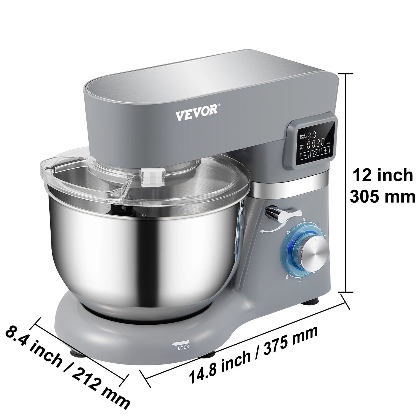 Stand Mixer Electric Mixer with 6 Speeds