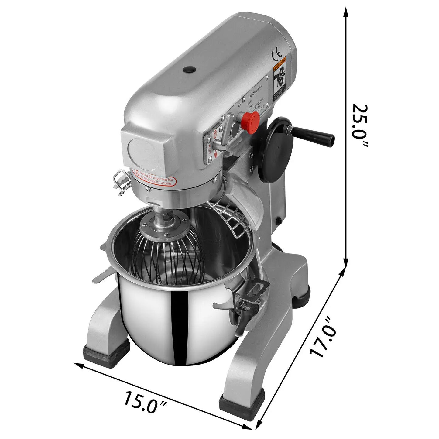 Electric Stainless Steel Commercial Mixer