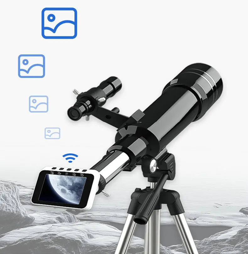 WIFI Electronic astronomical telescopes video recording