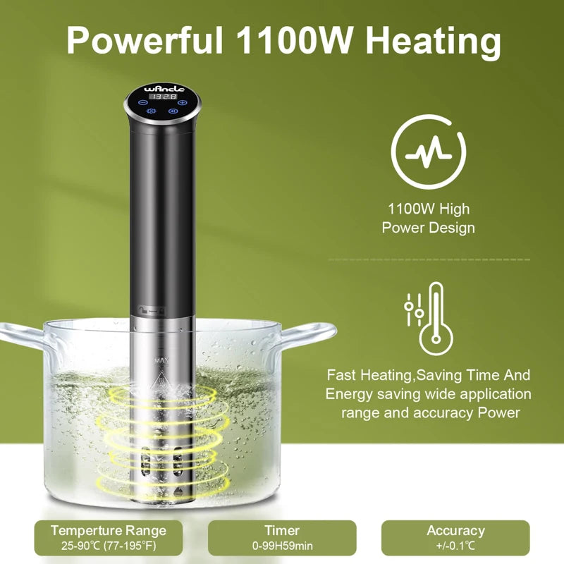 Vacuum Sous Vide Immersion Cooker