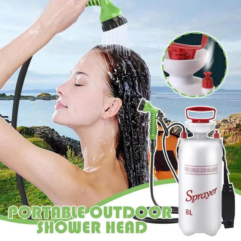 Portable Camping Shower/Car Wash Water Gun
