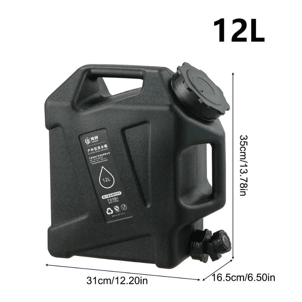 Portable Water Tank with Detachable Faucet