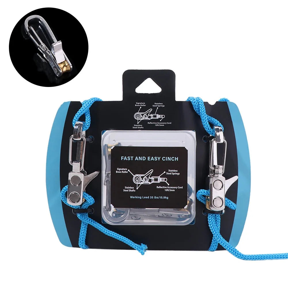 Tie Down Lock Buckle Rope with Roller Tensioner