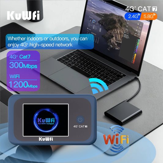 4G+ Router Portable WiFi  Modem
