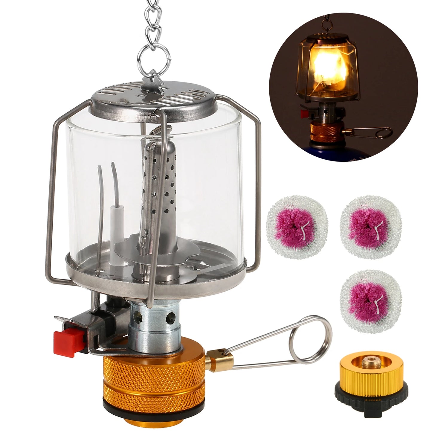 Outdoor Portable Camping Gas Lantern