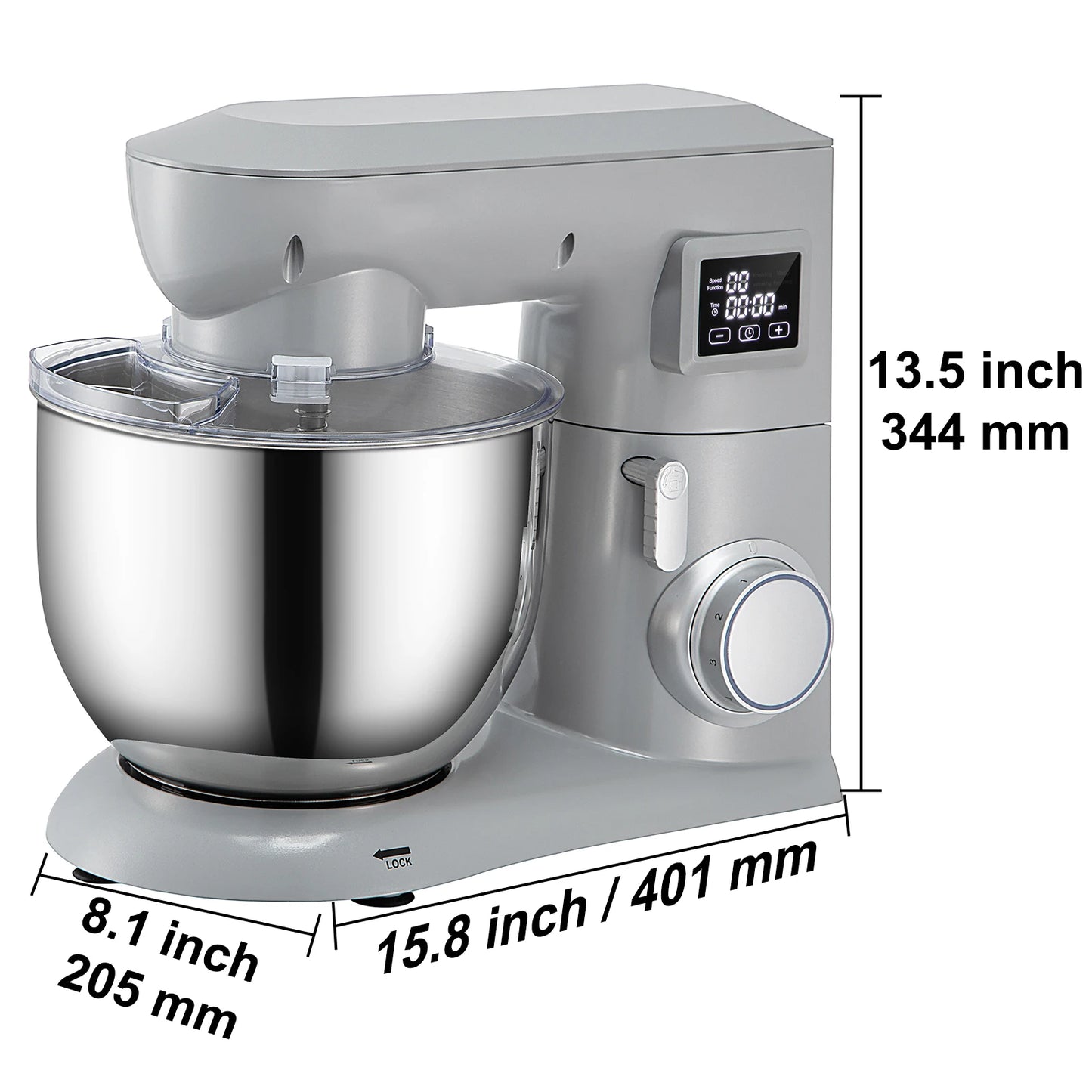 5 IN 1 Stand Mixer Multifunctional Electric Mixer with 6 Speeds
