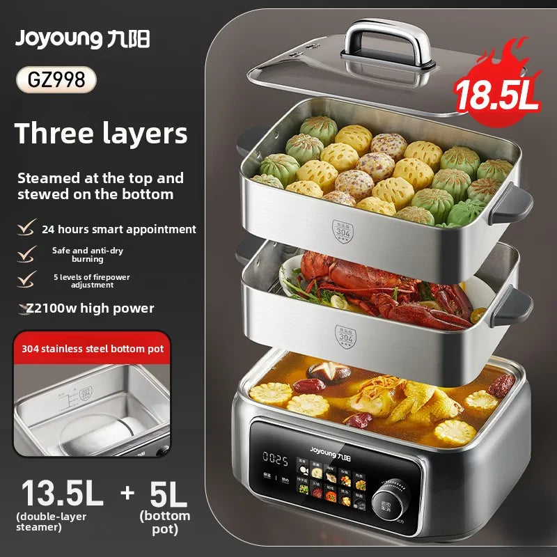 Electric Multi-Functional Steamer