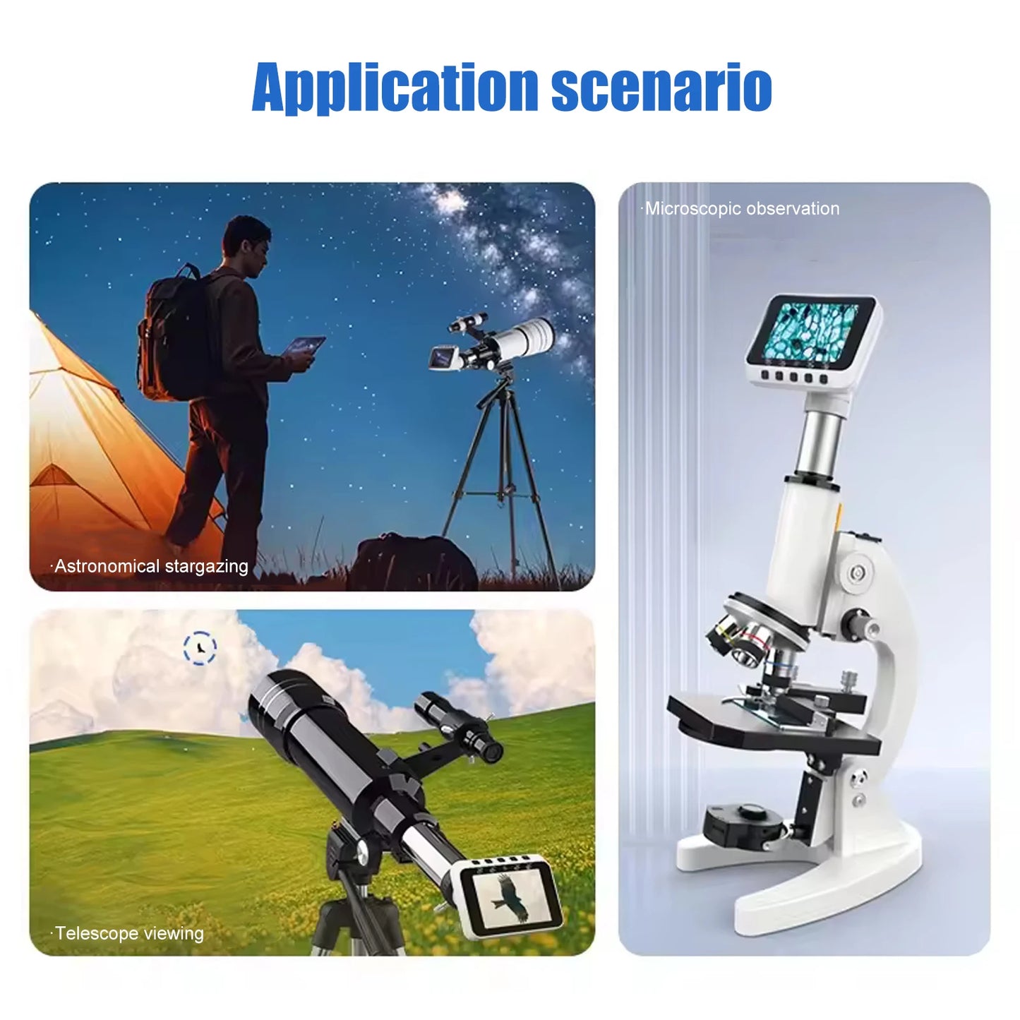 WIFI Electronic astronomical telescopes video recording