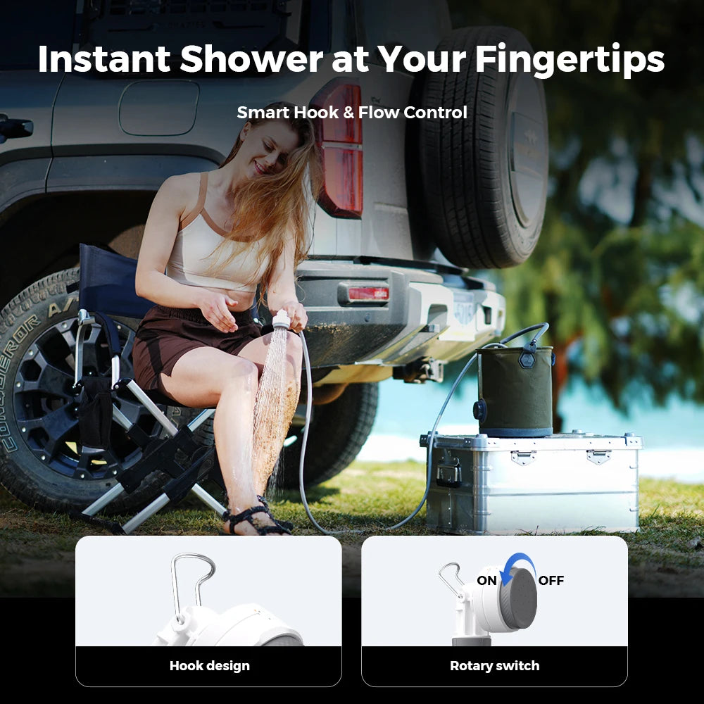 Portable Electric Shower Pump