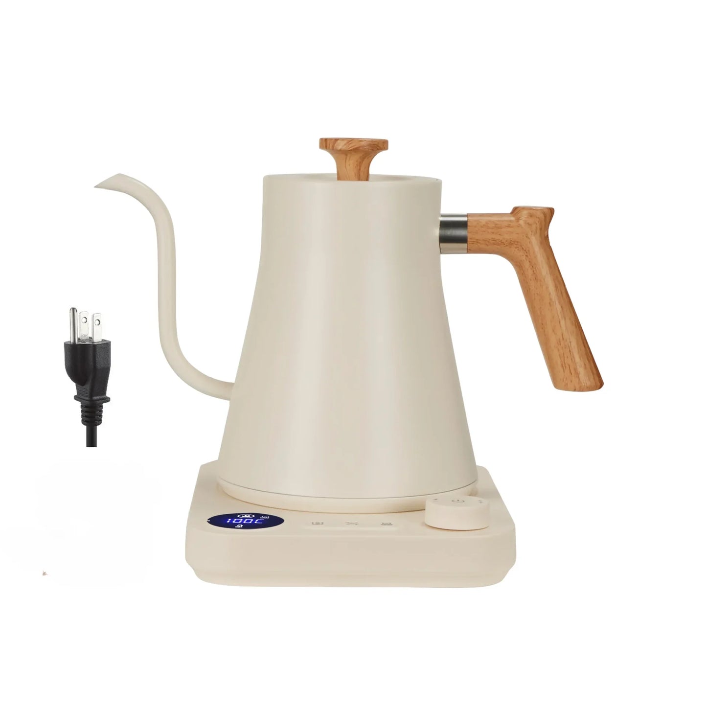 Electric Temperature Control Rapid Heating Gooseneck Kettle