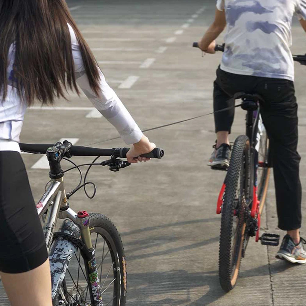 Retractable Mountain Bicycle Tow Rope
