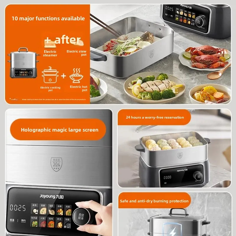 Electric Multi-Functional Steamer