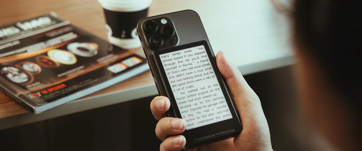 Magnetic Light Thin Electronic Paper Ink Portable E-Book Reader