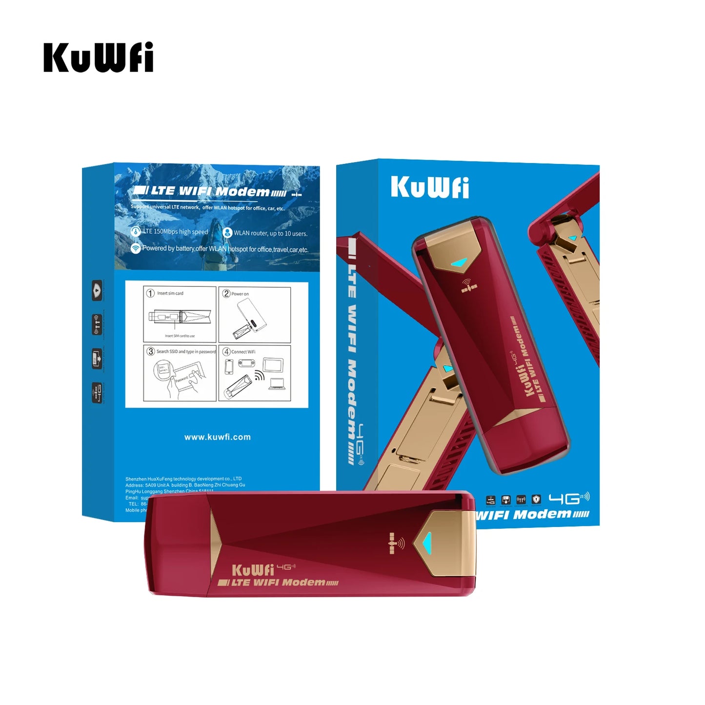 4G LTE Router Modem Wireless Wifi Hotspot