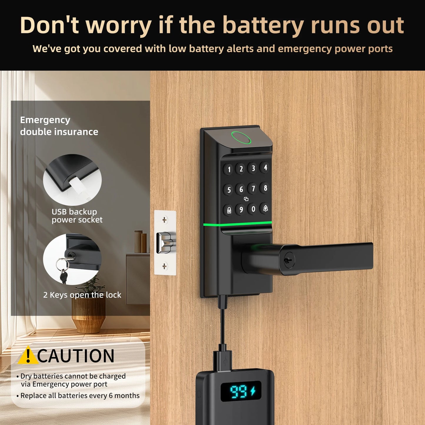 Smart Fingerprint Door Lock