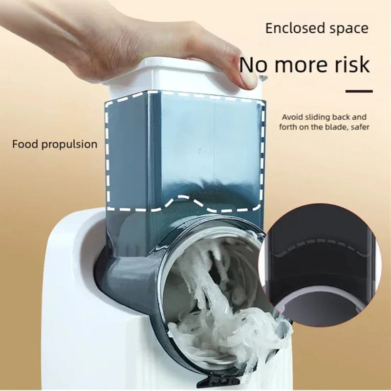 Multi-function Electric Vegetable Cutter/Slicer/Shredder