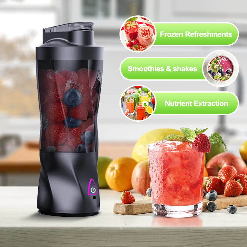 Electric Multifunctional Portable Juice Mixer