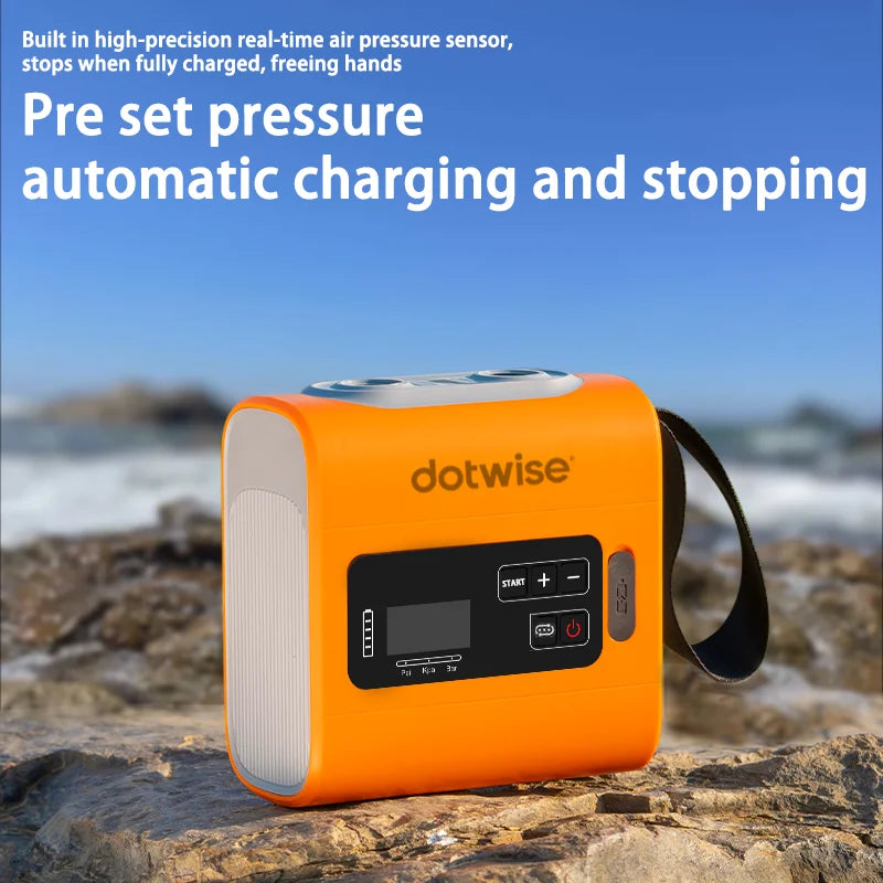 High Flow Wireless Portable Outdoor Camping Pump
