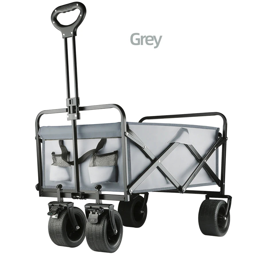 Foldable Big Tank Wheels Beach Wagon