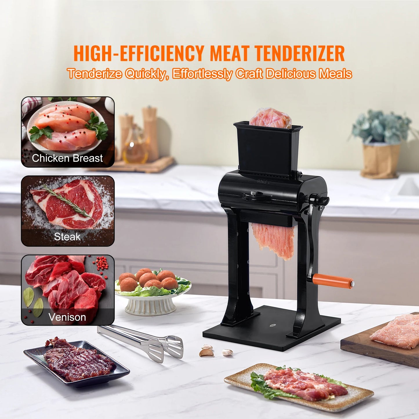 Commercial Stainless Steel Meat Tenderizer