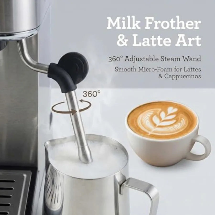 Espresso Machine with Milk Frother