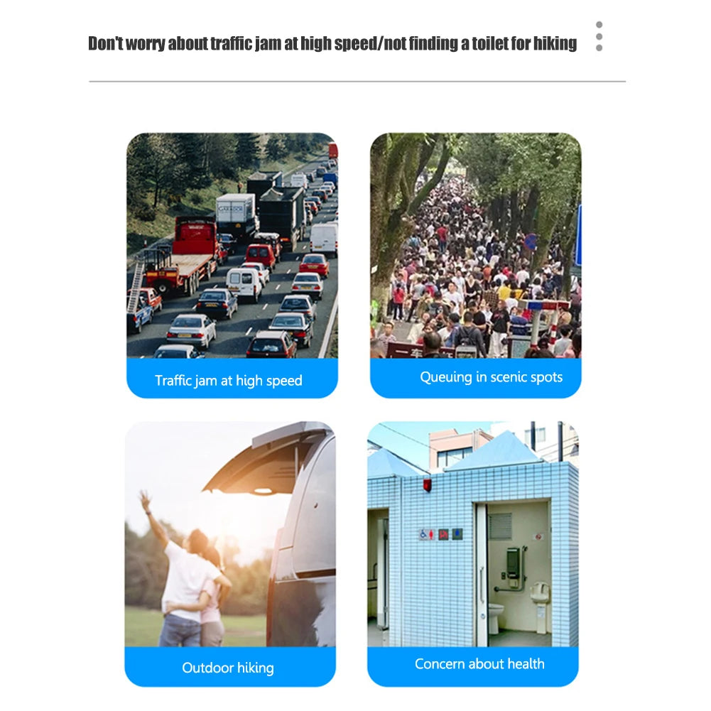 Multifunction Portable Folding Toilet