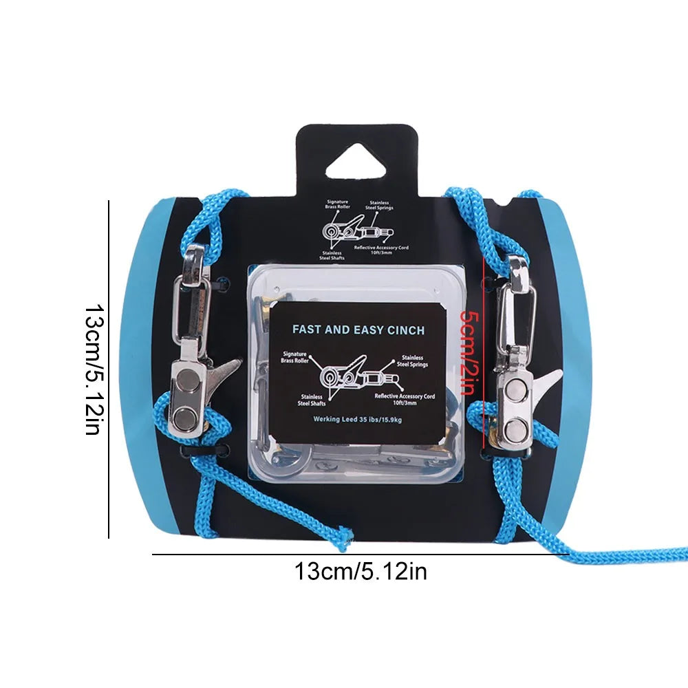 Tie Down Lock Buckle Rope with Roller Tensioner